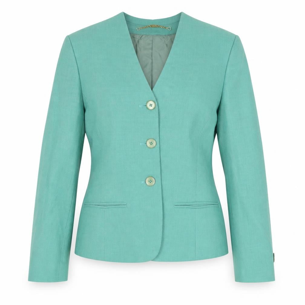 Viyella Women’s Green Size 8 Blazer Suit Jacket