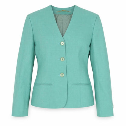 Viyella Women’s Green Size 8 Blazer Suit Jacket