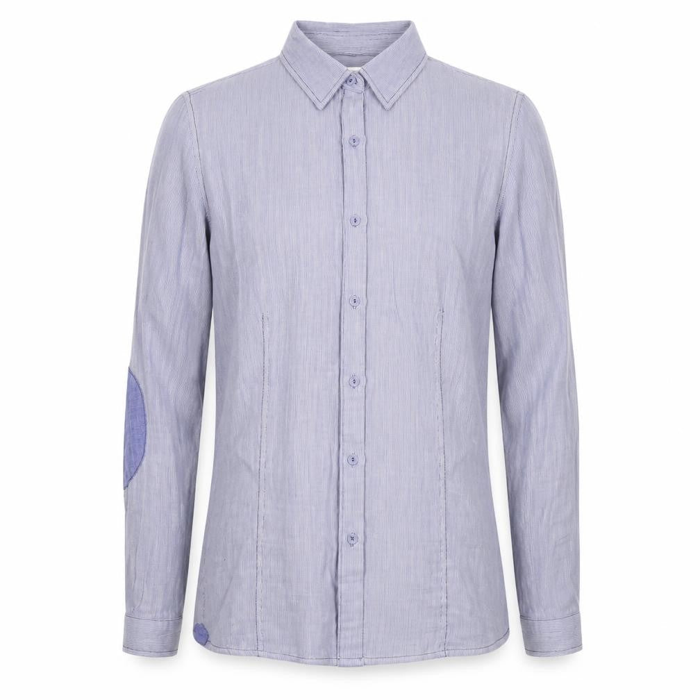 Pierre Cardin Men's Blue Striped Dress Shirt