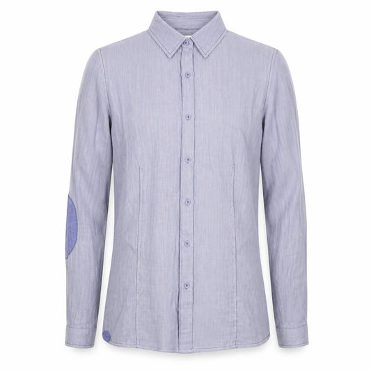 Pierre Cardin Men's Blue Striped Dress Shirt