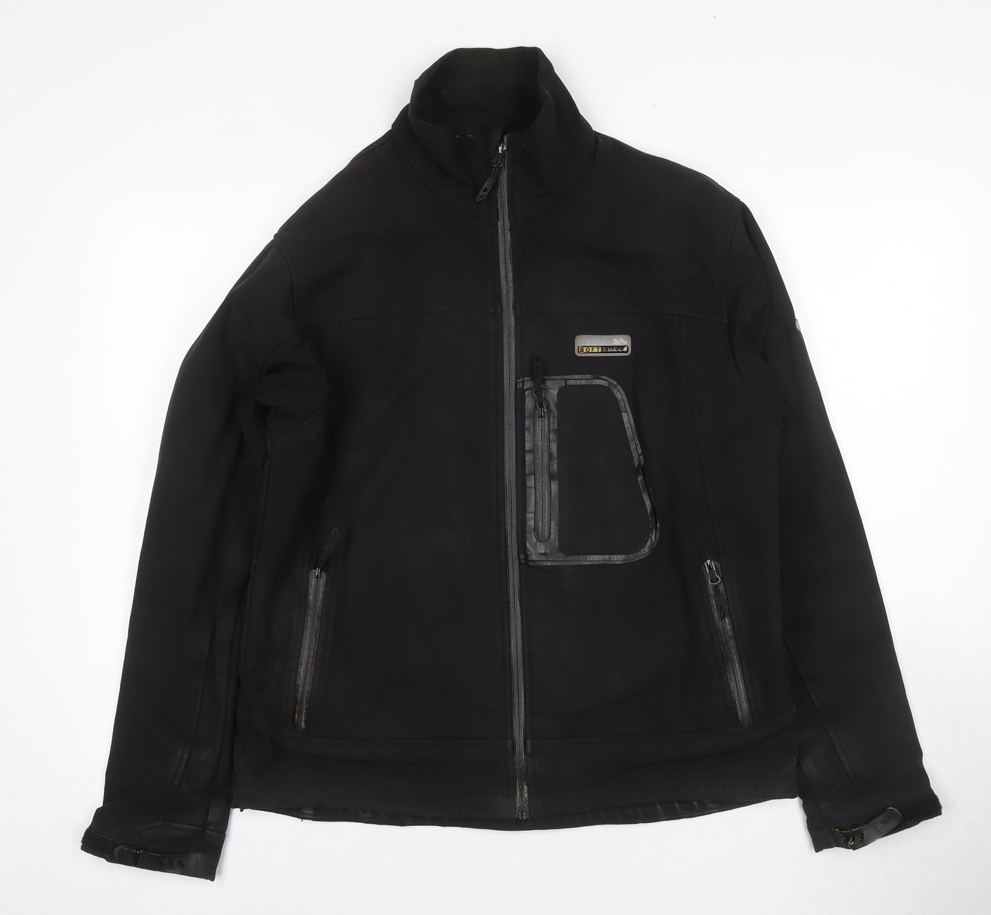 Trespass Men's Black Soft Shell Jacket S