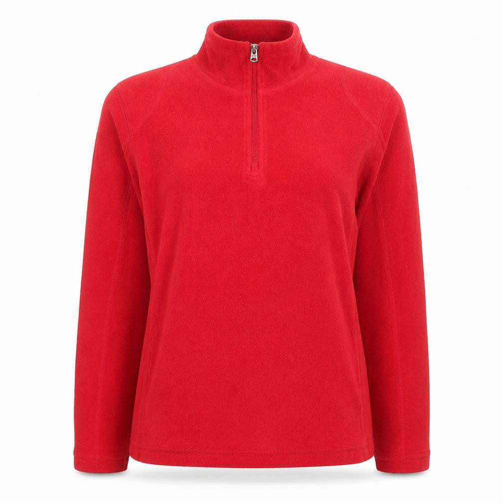Columbia Women's Red Fleece Pullover Hoodie S