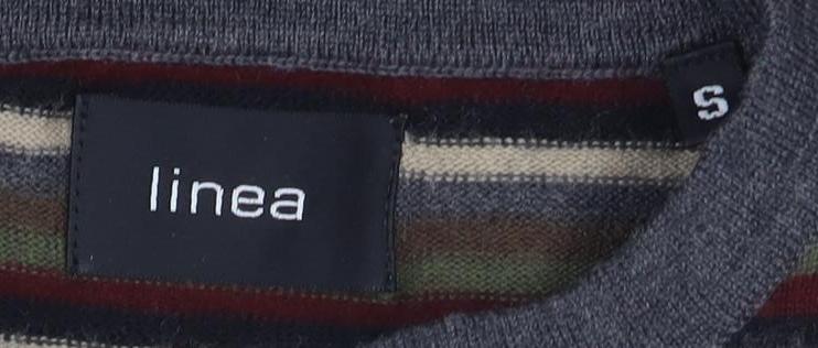 Linea Men's Multicoloured Striped Wool Jumper S