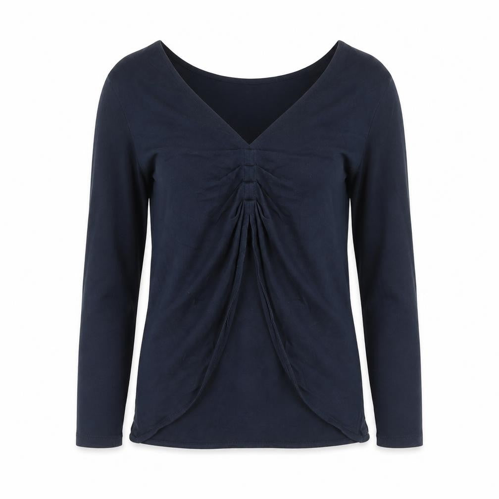 Jack Wills Women's Blue Scoop Neck Top Size 10