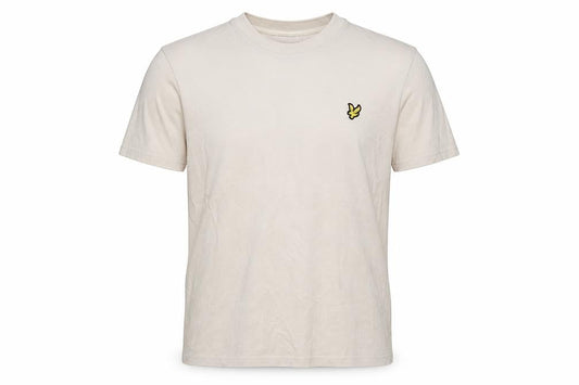 Lyle & Scott Beige Men's Medium Cotton T-Shirt