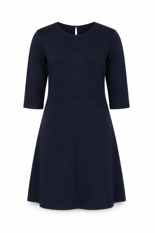 New Look Women's Blue A-Line Casual Dress Size 14