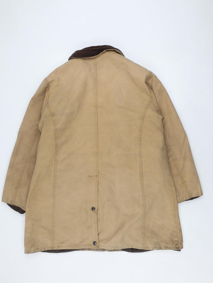 Royal Paddock Women's Beige Cotton Overcoat Size 10