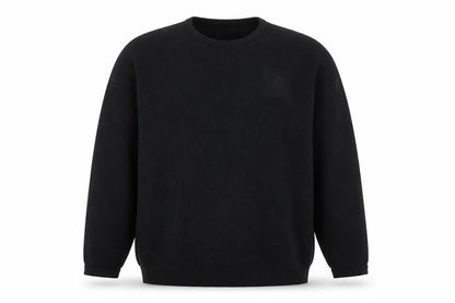 Dissident Men's Black XL Waffle Knit Pullover