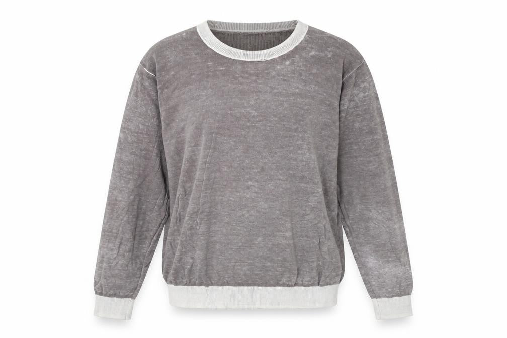 H&M Women's Grey Crew Neck Jumper, Size M