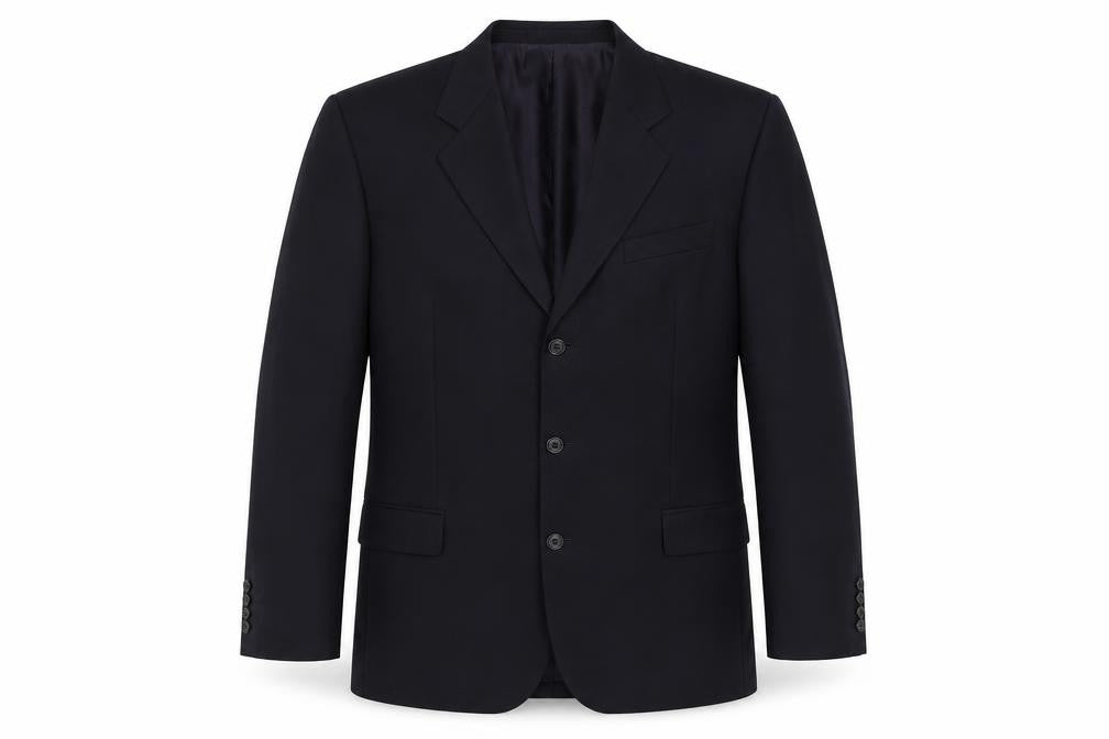 Pierre Cardin Men's Blazer Black Classic 40L