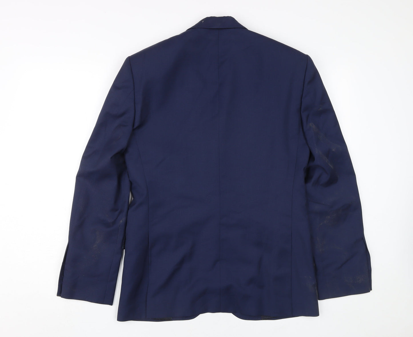 Jaeger Men’s Blue Blazer, Size 36S 100% Wool