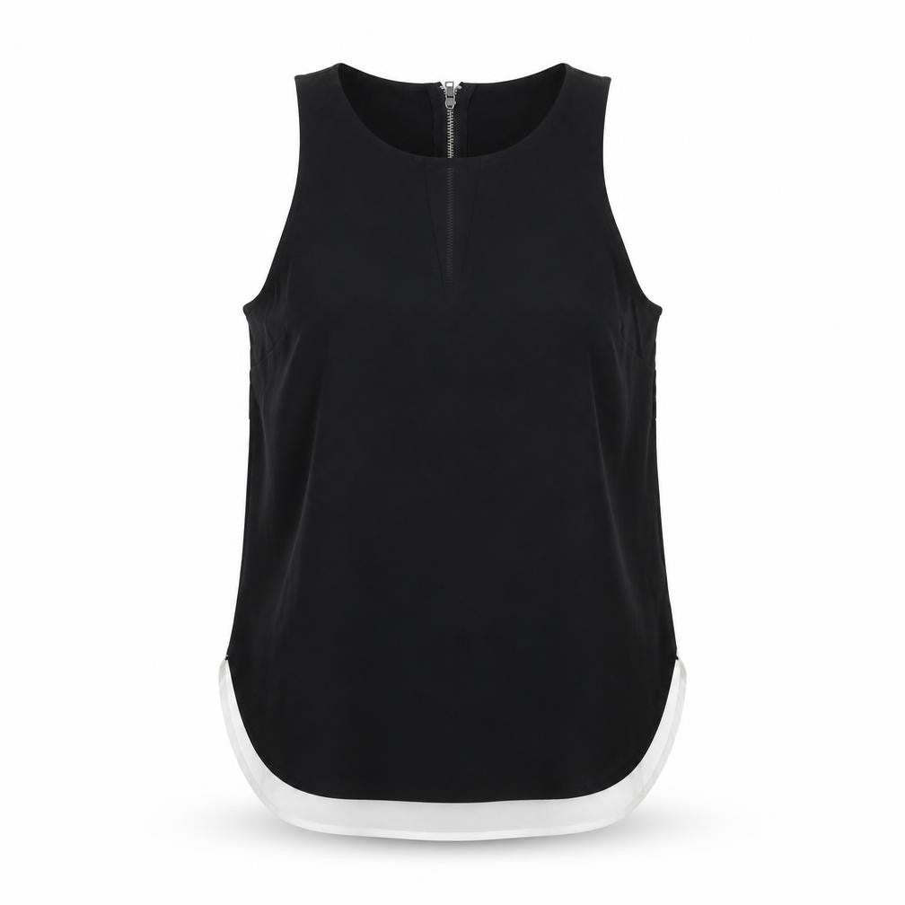 Banana Republic Women's Black Colourblock Tank