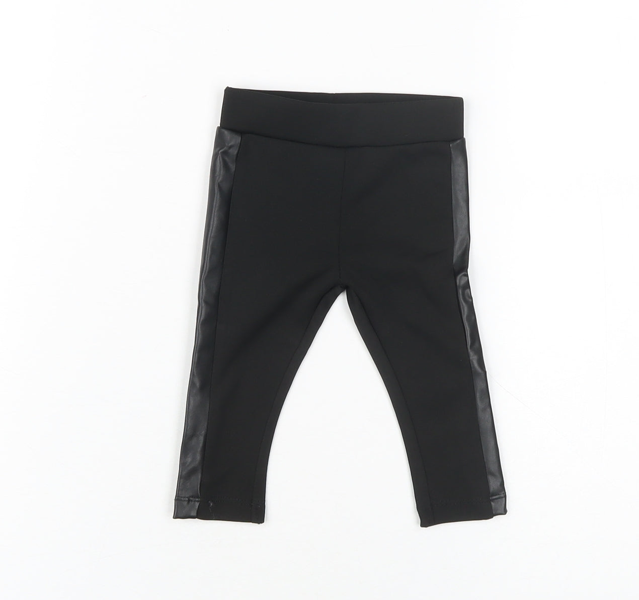 Firetrap Unisex Baby Black Jogger 0-6 Months Polyester