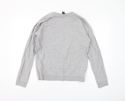 Back view of IVY PARK Women's Grey Pullover Sweatshirt S