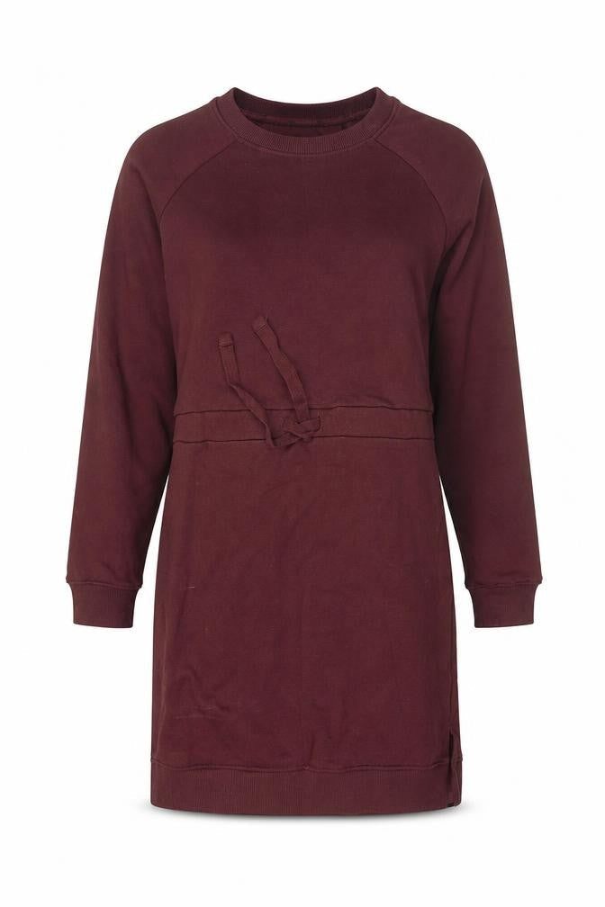 Threadbare Women's Brown XS Sweatshirt Dress