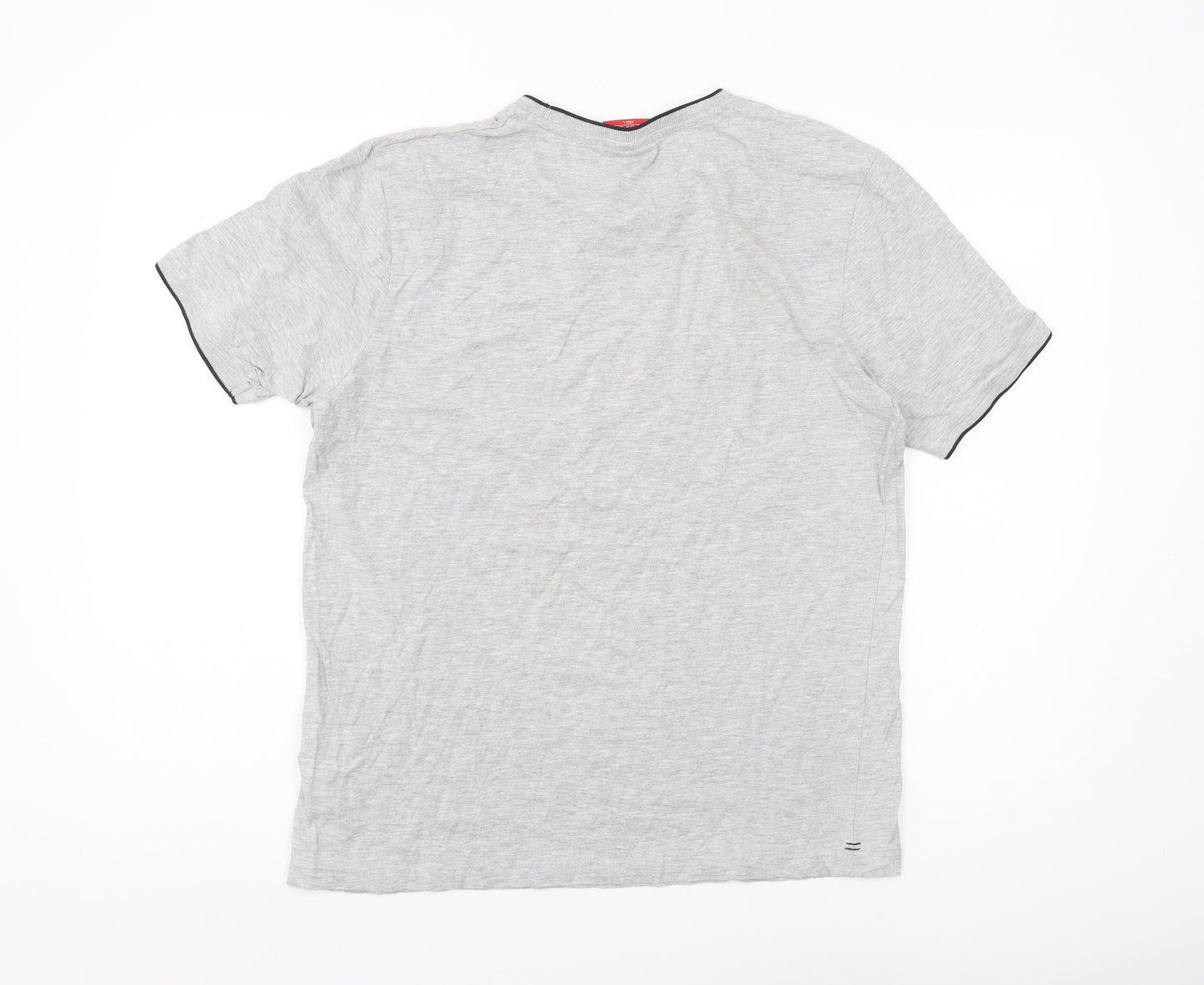 Slazenger Men's Grey Crew Neck T-Shirt M