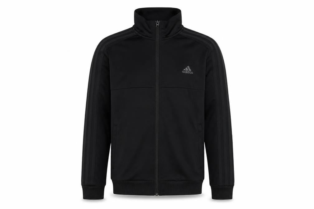 Adidas Boys Black Full Zip Hoodie, Size 9-10 Years