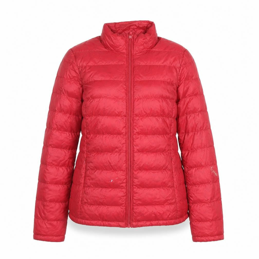 Coercion Women's Red Puffer Jacket Size S
