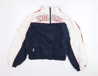 Additional front view of Protonic boys’ blue white england track jacket 11-12 years