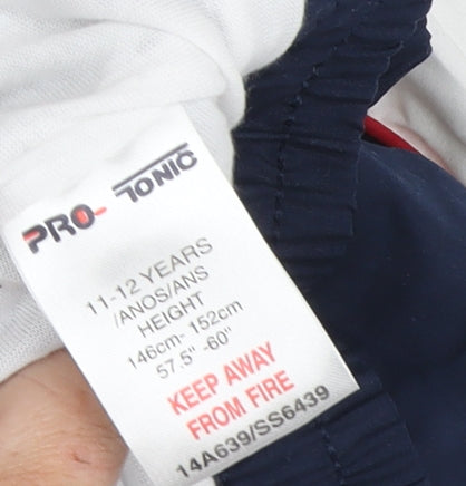 Additional view of Protonic boys’ blue white england track jacket 11-12 years