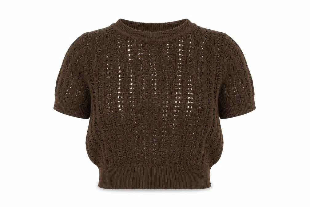 Motel Brown Women's Pullover Jumper, S, Casual