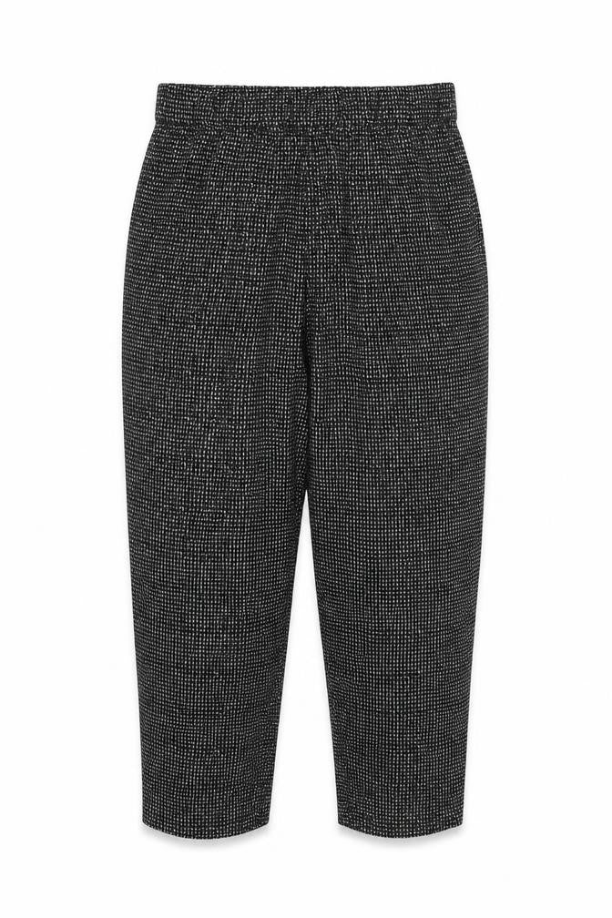 H&M Women's Black Cropped Trousers Size 8