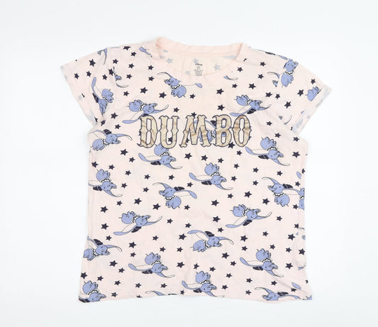 Disney Women's Multicoloured Dumbo Nightshirt, Size 12-14