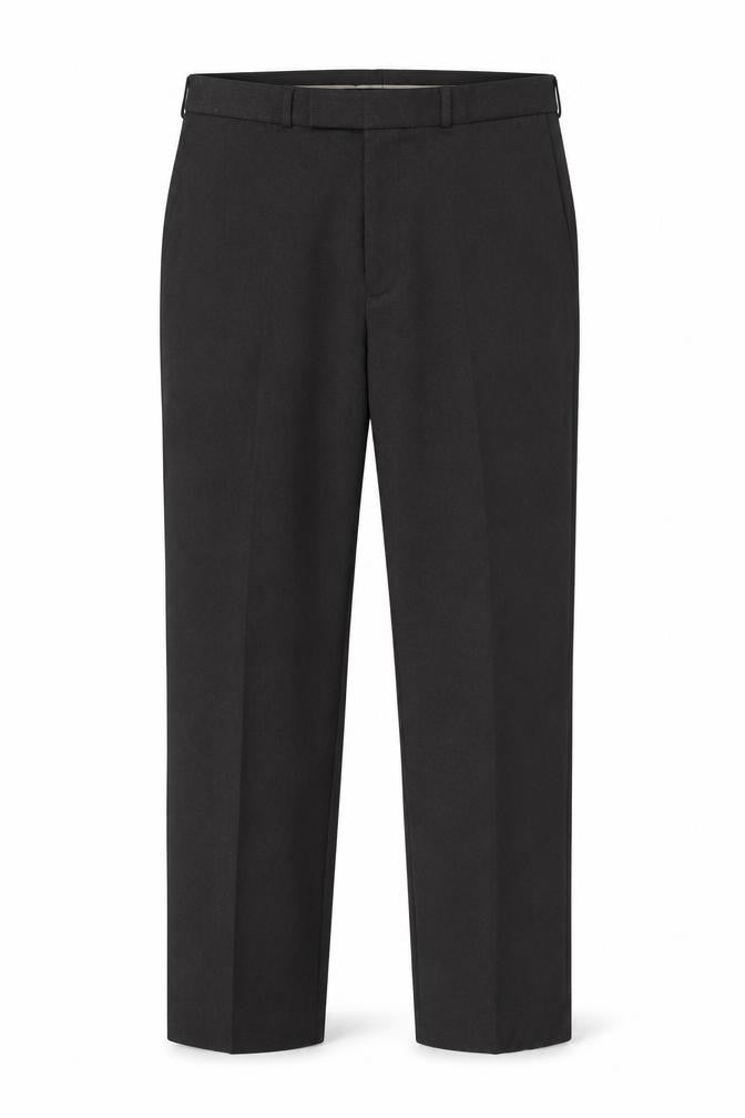 Greenwoods Men's Black Dress Pants Regular Fit 38
