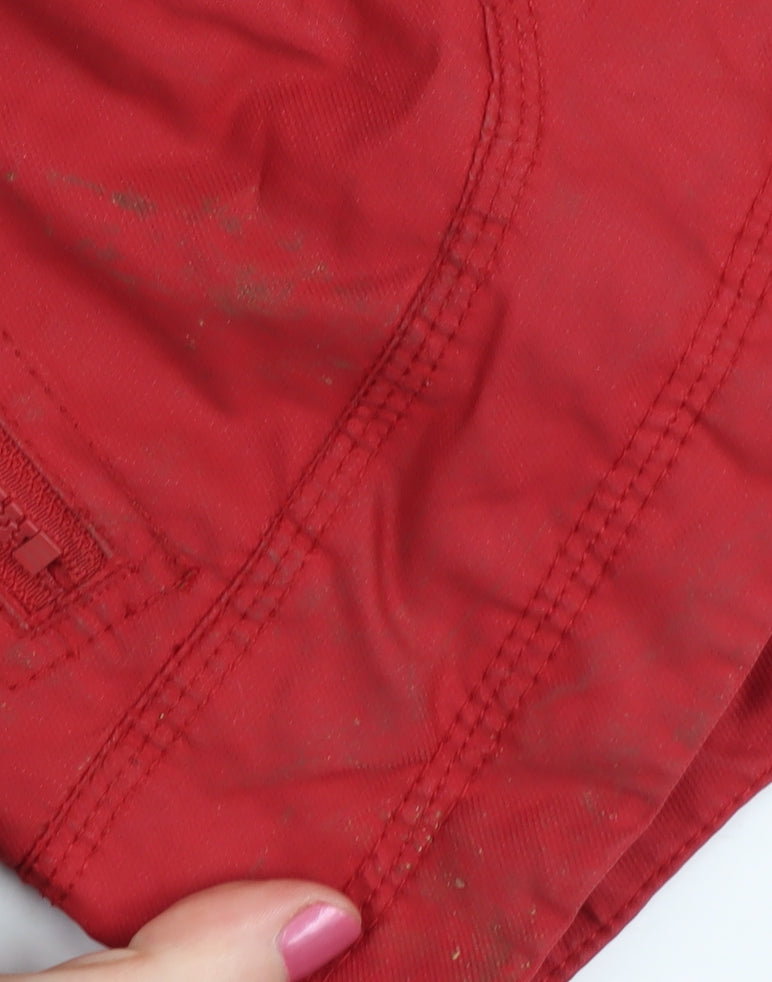 Jasper Conran Boys Red Hooded Jacket Age 12 Mid-Length