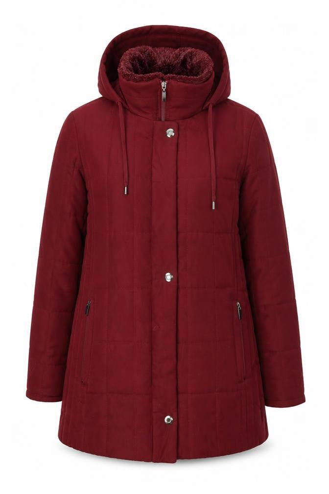 Kensing & Mitch Women's Red Puffer Coat Size 14