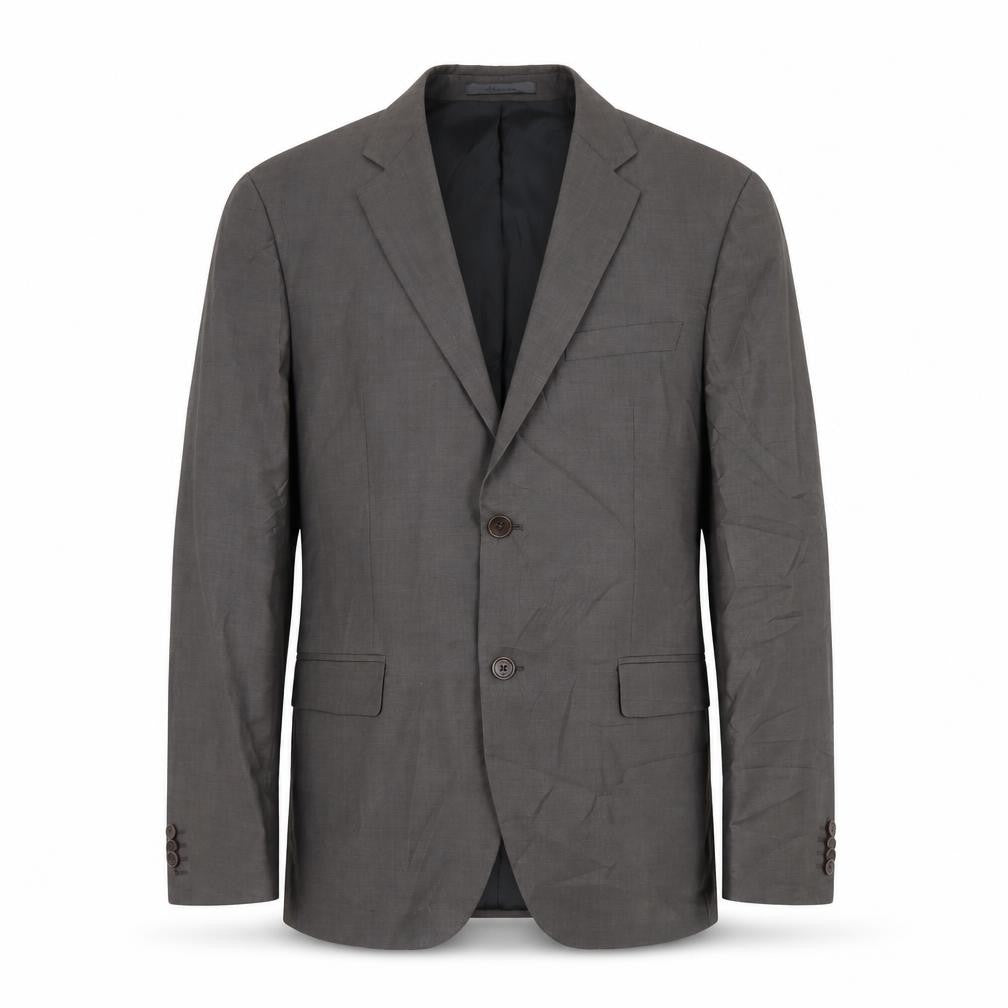 Calvin Klein Men's Grey Wool Blazer - Size 52