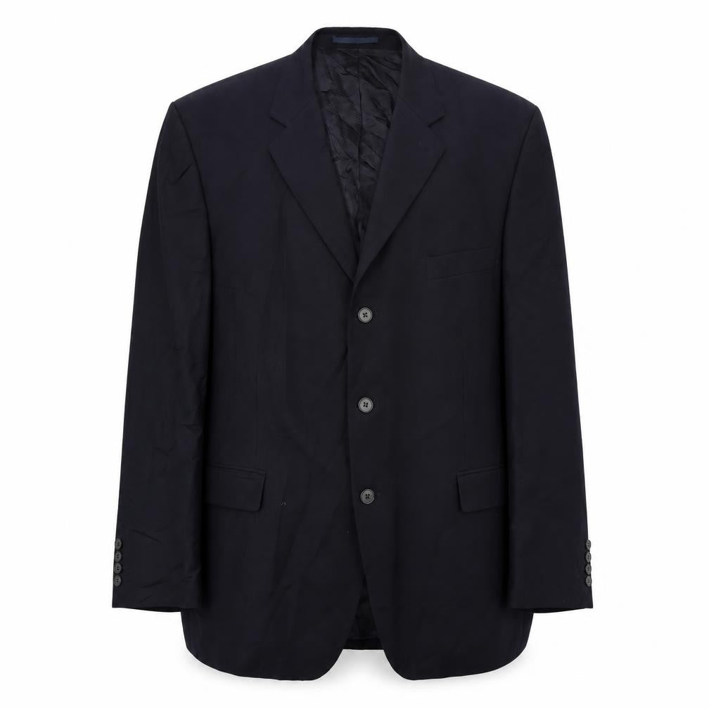 Pierre Cardin Men's Black Blazer, Size 46, Regular Fit