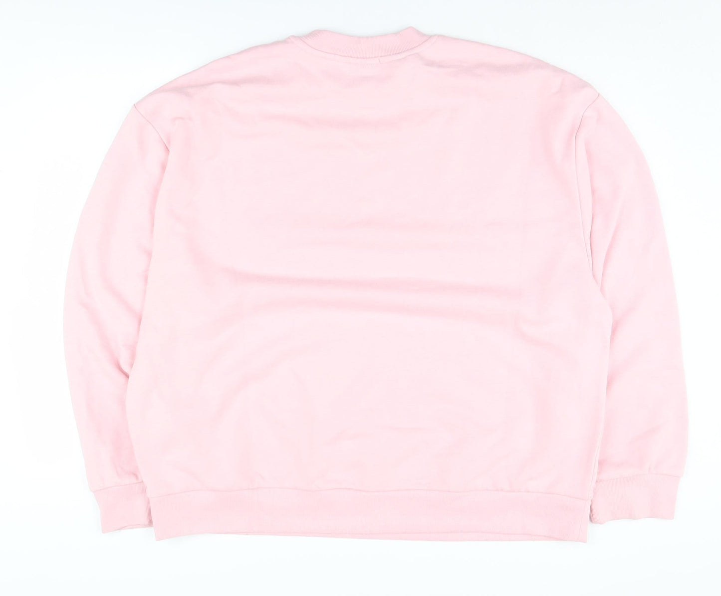 ASOS Design Women’s Pink Logo Pullover Sweatshirt M