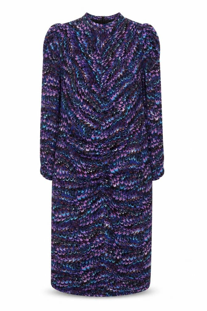 Oliver Bonas Women's Multicoloured Sheath Dress Size 12