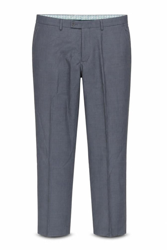 Ted Baker Men's Grey Dress Pants, Size 34S, Slim Fit