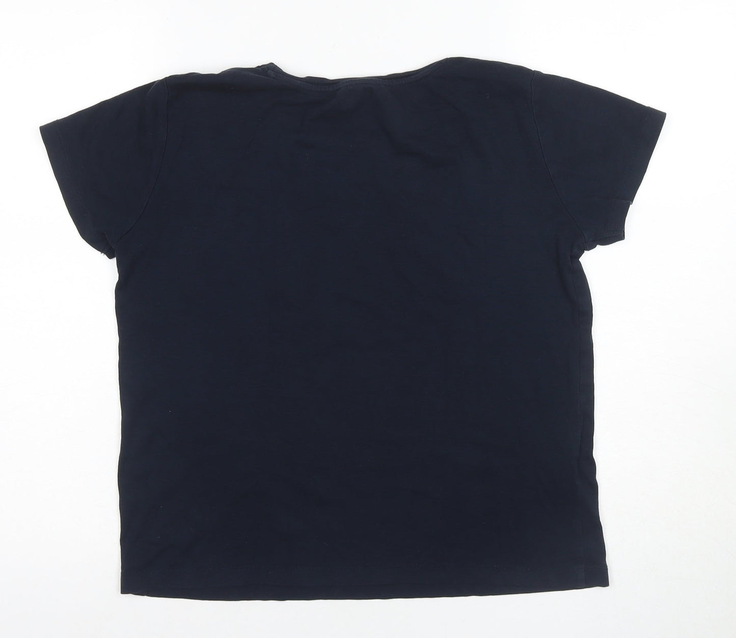 MNG Women’s Black XL Basic Crew Neck T-Shirt