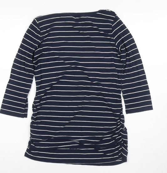 Blooming Marvellous Women's Blue Striped Tunic S