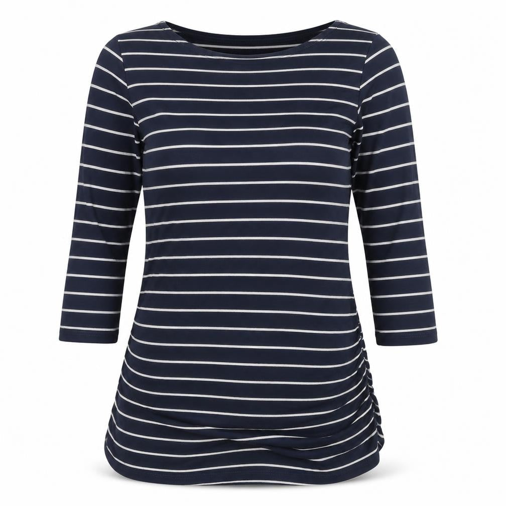 Blooming Marvellous Women's Blue Striped Tunic S