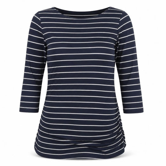 Blooming Marvellous Women's Blue Striped Tunic S