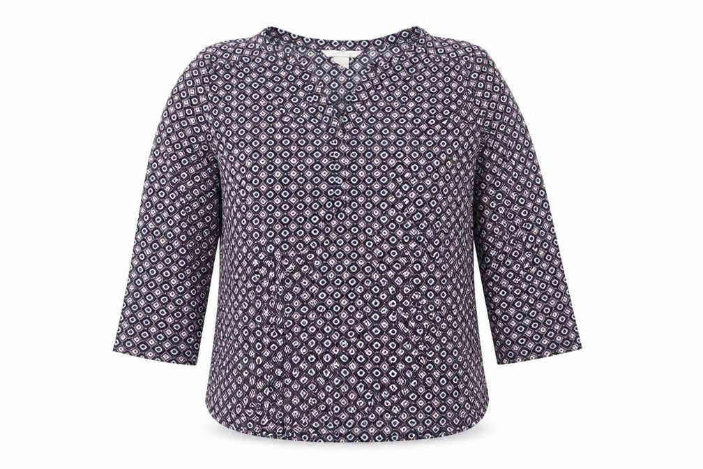 H&M Women's Geometric Print Blouse XS