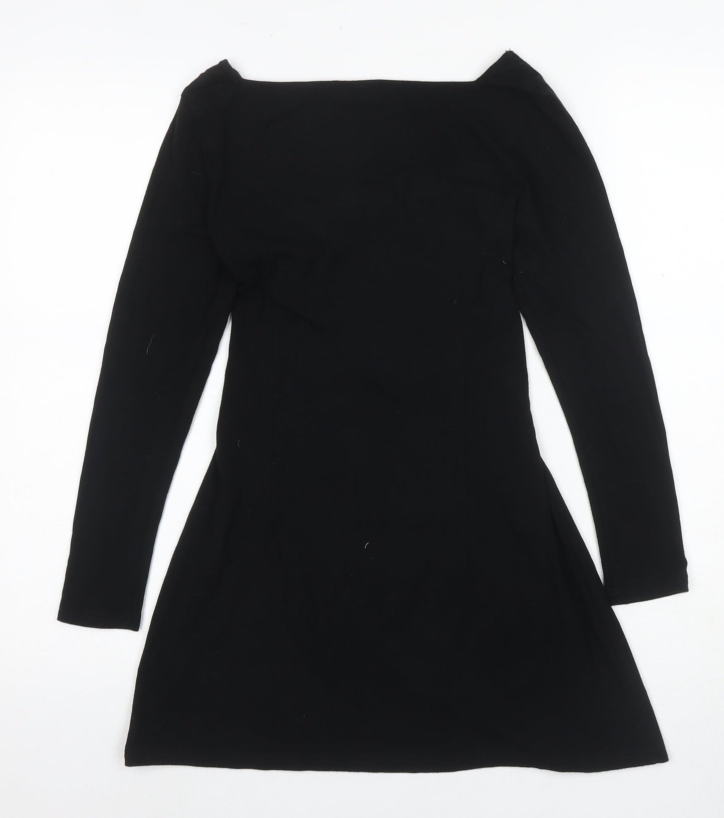 Shekou Women's Black Bodycon Dress - Small Size