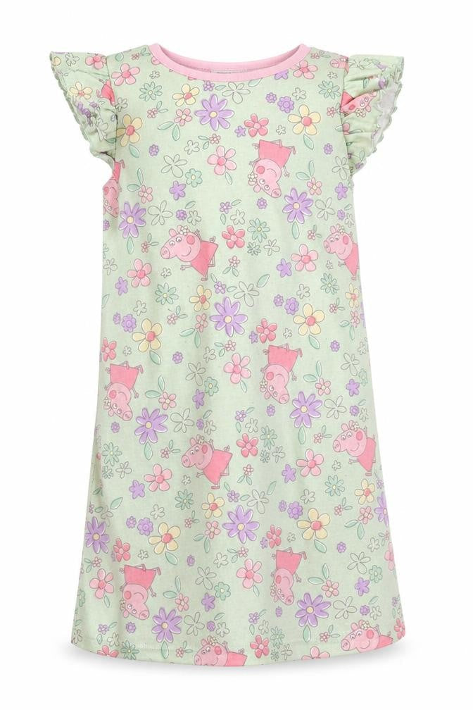 Peppa Pig Girls Multicoloured Nightshirt 4-5 Yrs