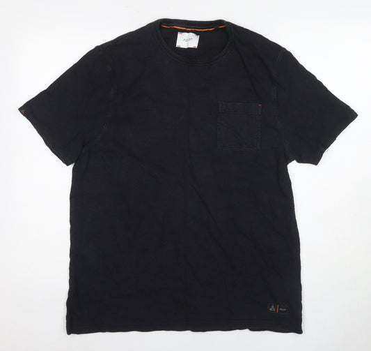 ADPT Men's Black L Crew Neck Short Sleeve T-Shirt