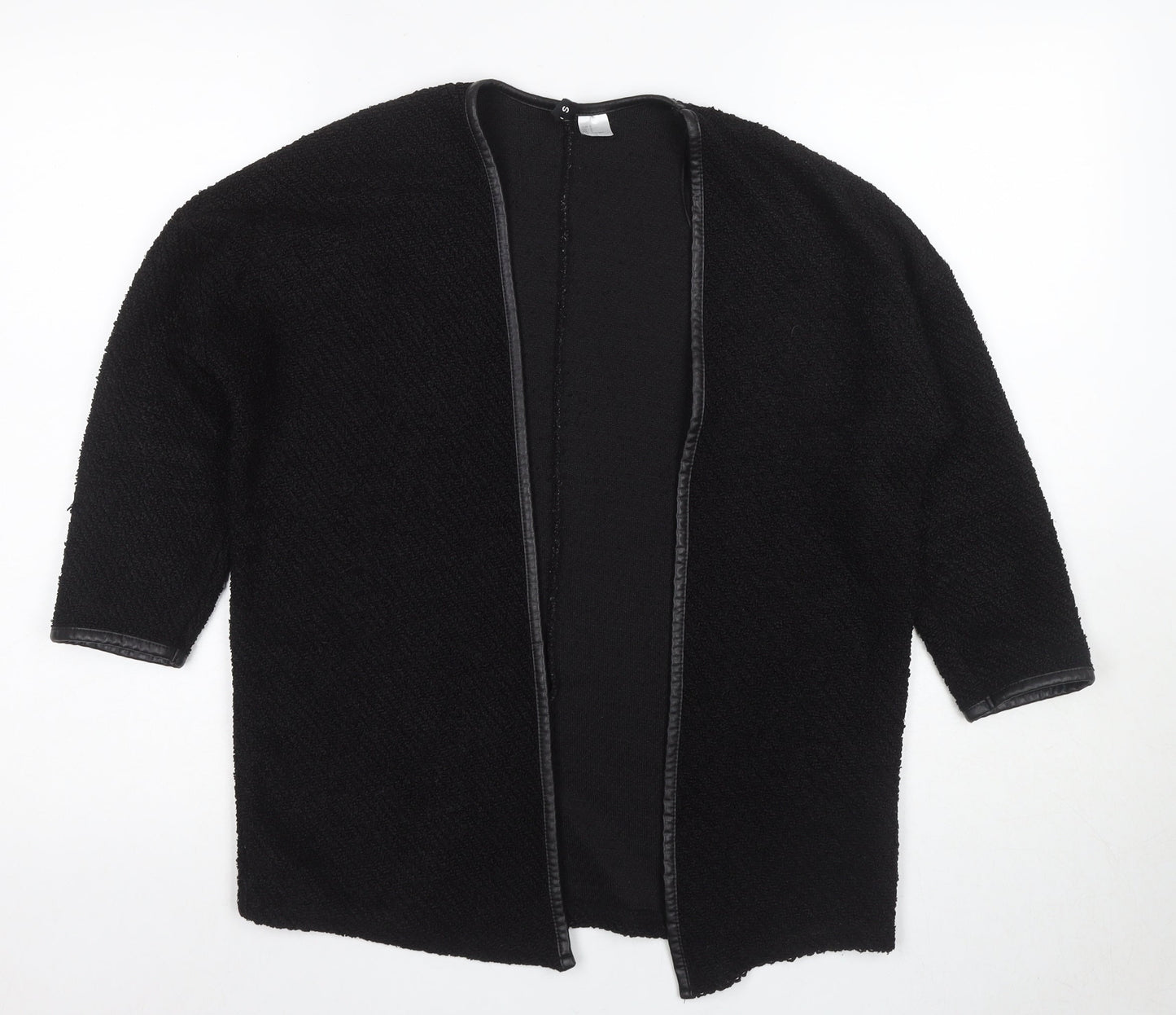 H&M Women's Black Open Cardigan Size S