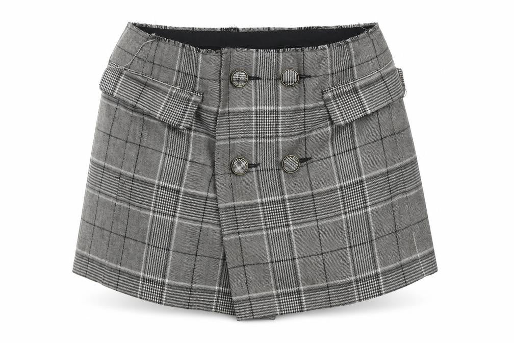 Zara Women's Grey Check Pencil Skirt, Size S