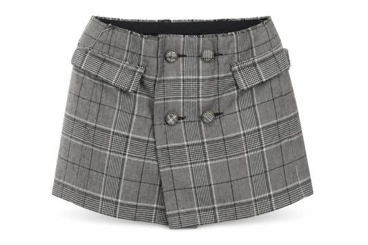 Zara Women's Grey Check Pencil Skirt, Size S