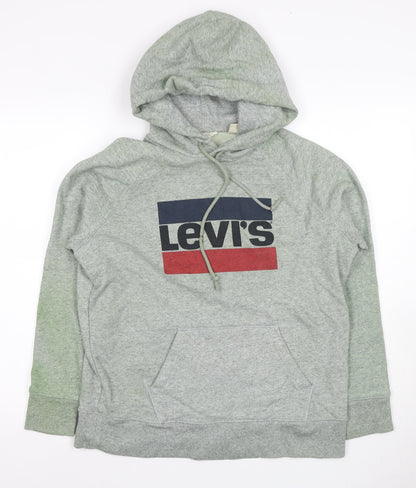 Levi's Men's Grey Pullover Hoodie M