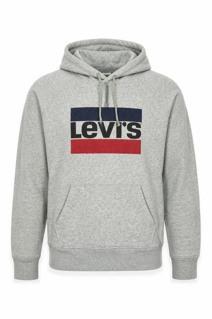 Levi's Men's Grey Pullover Hoodie M