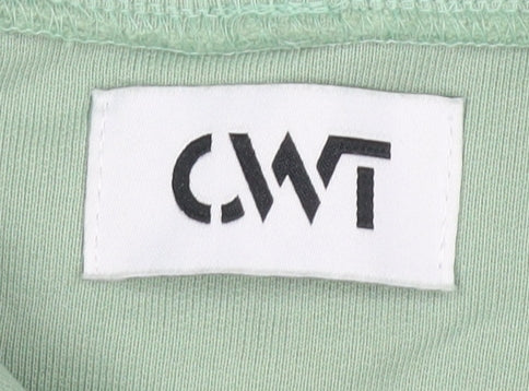 CMT Men's Green Medium Pullover Hoodie with Pockets