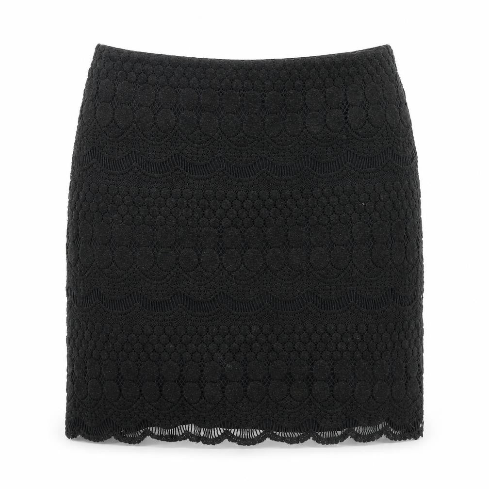 Phase Eight Women's Black Lace Pencil Skirt Size 12